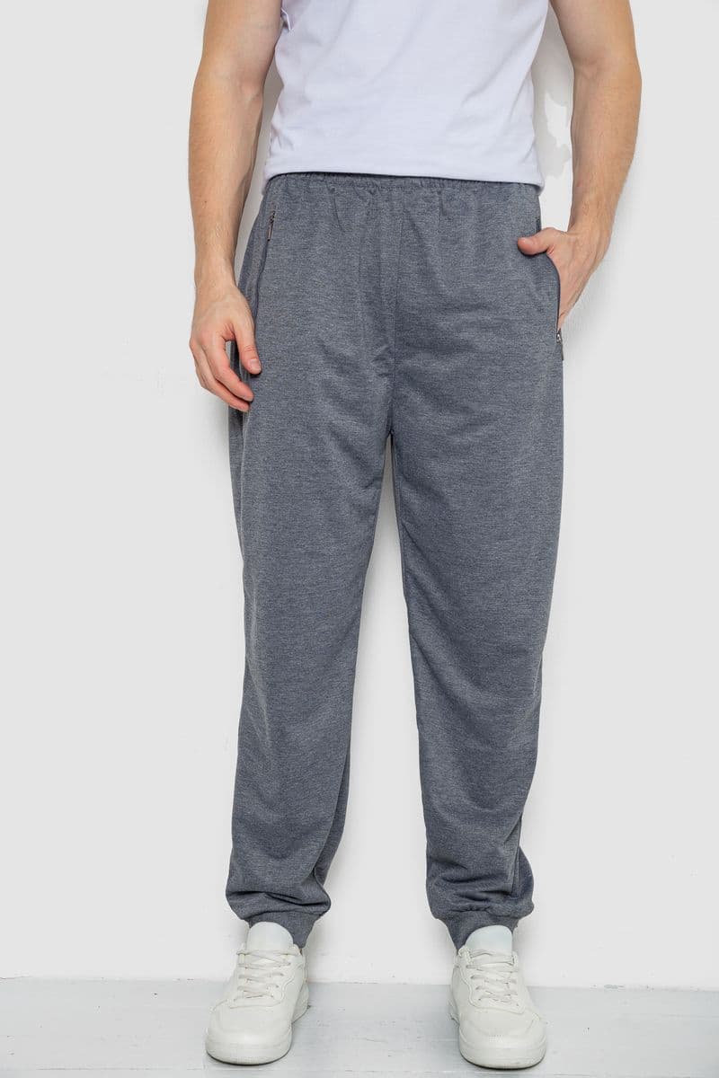 Спортивні штани чоловічі, колір сірий, 244R4777 - зображення 1