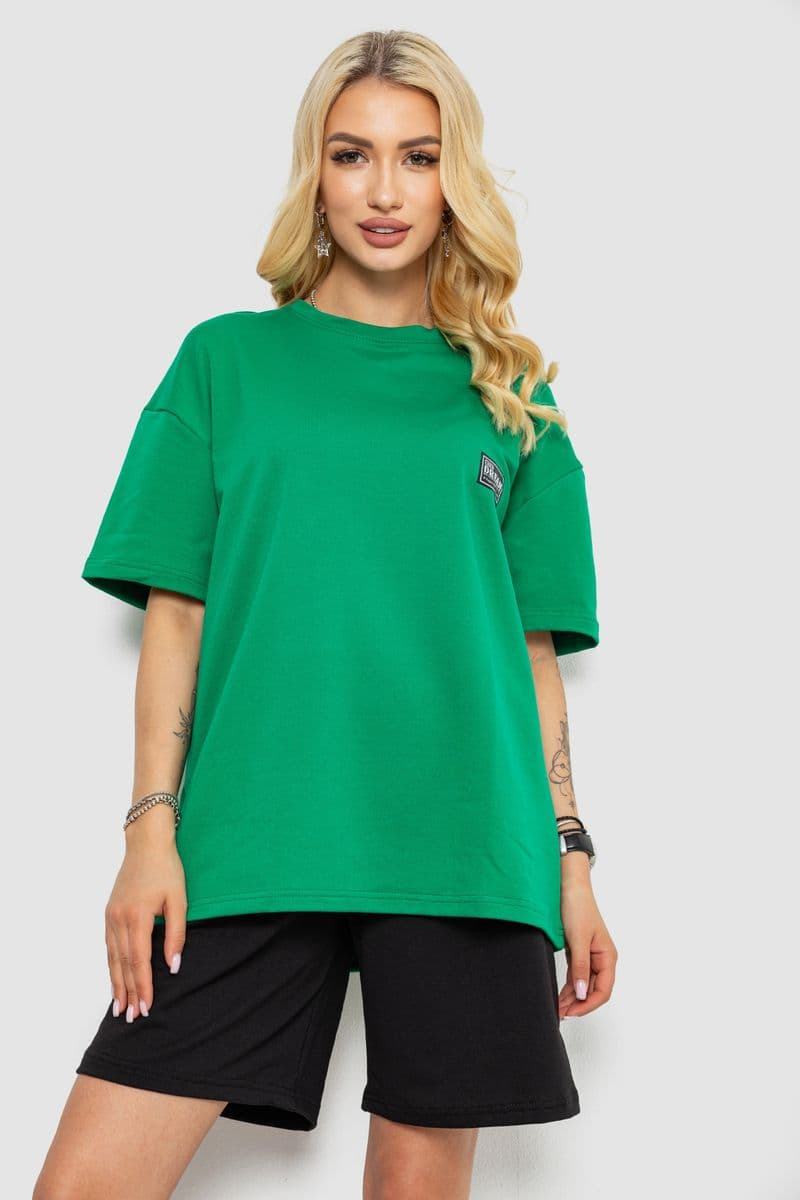 Костюм жіночий повсякденний, колір зелений, 241R5004-1 - зображення 1