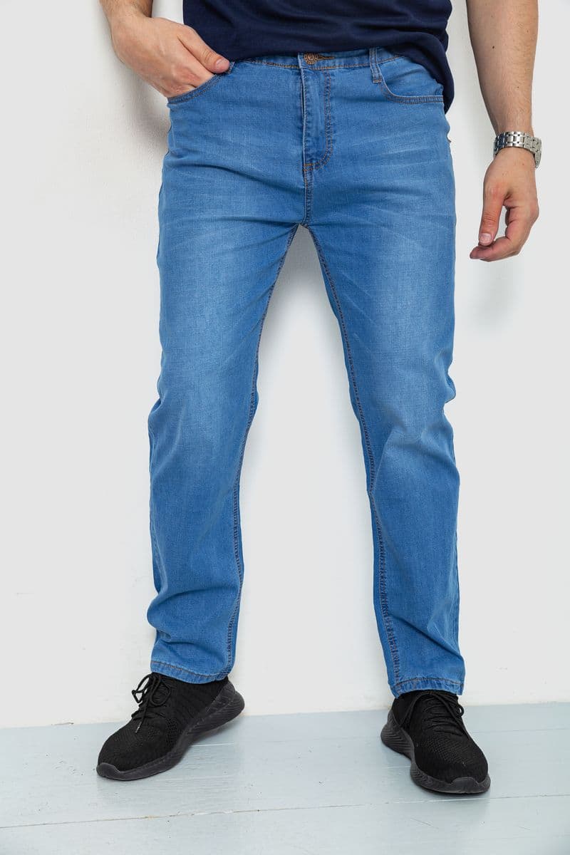 Джинси чоловічі, колір синій, 244R8163 - зображення 1