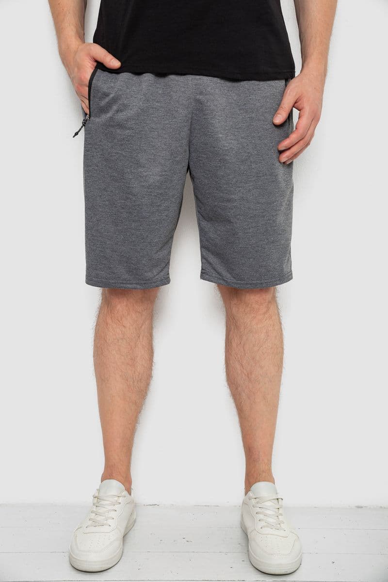 Шорти чоловічі, колір сірий, 244R6596 - зображення 1
