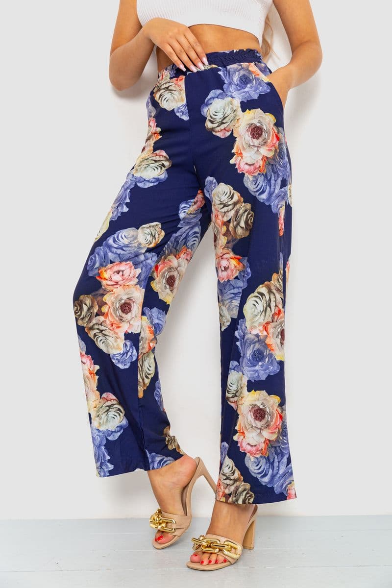 Штани жіночі, колір синій, 172R073 - зображення 1