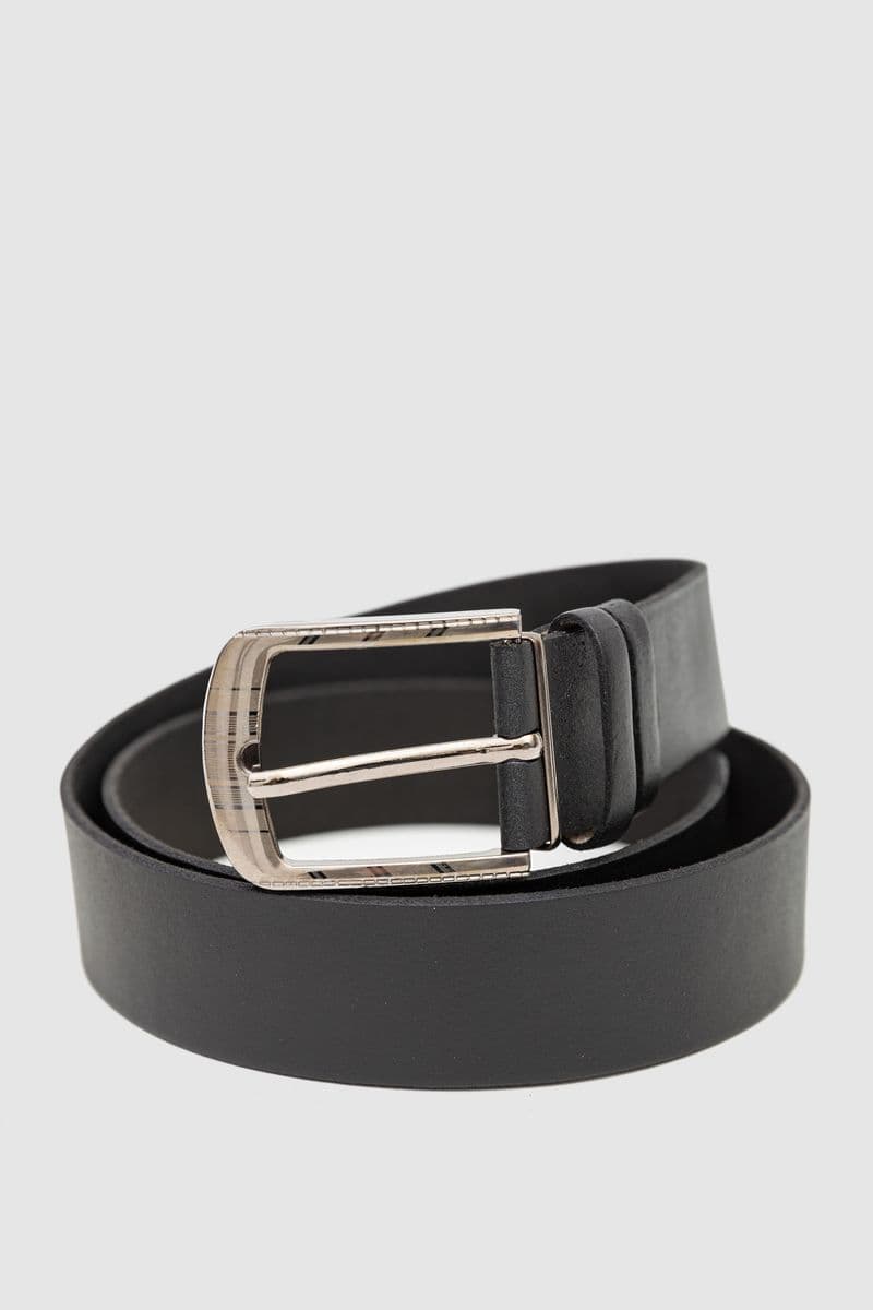 Ремінь чоловічий, колір чорний, 196R40S1W13-1 - зображення 1