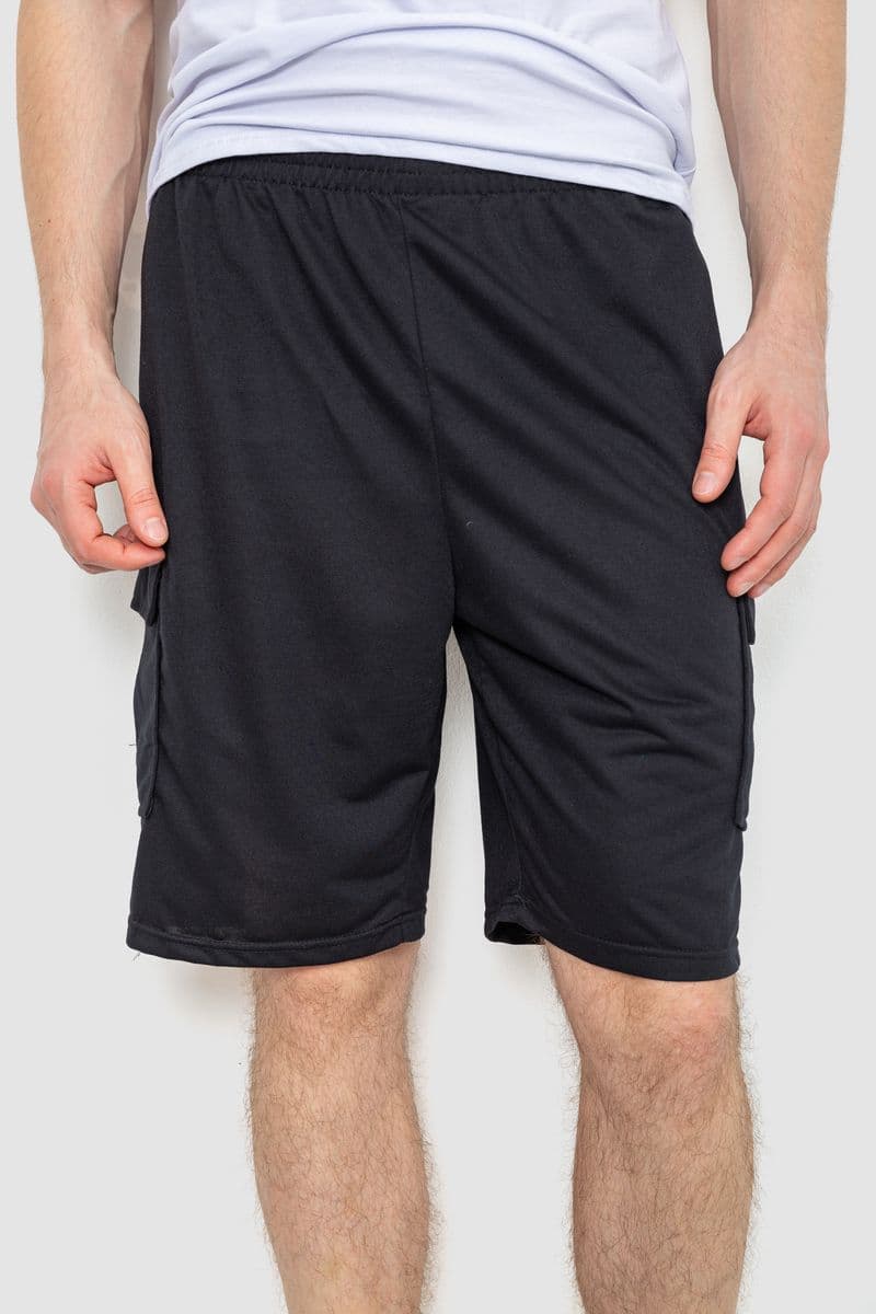 Шорти чоловічі, колір чорний, 244R6586 - зображення 1