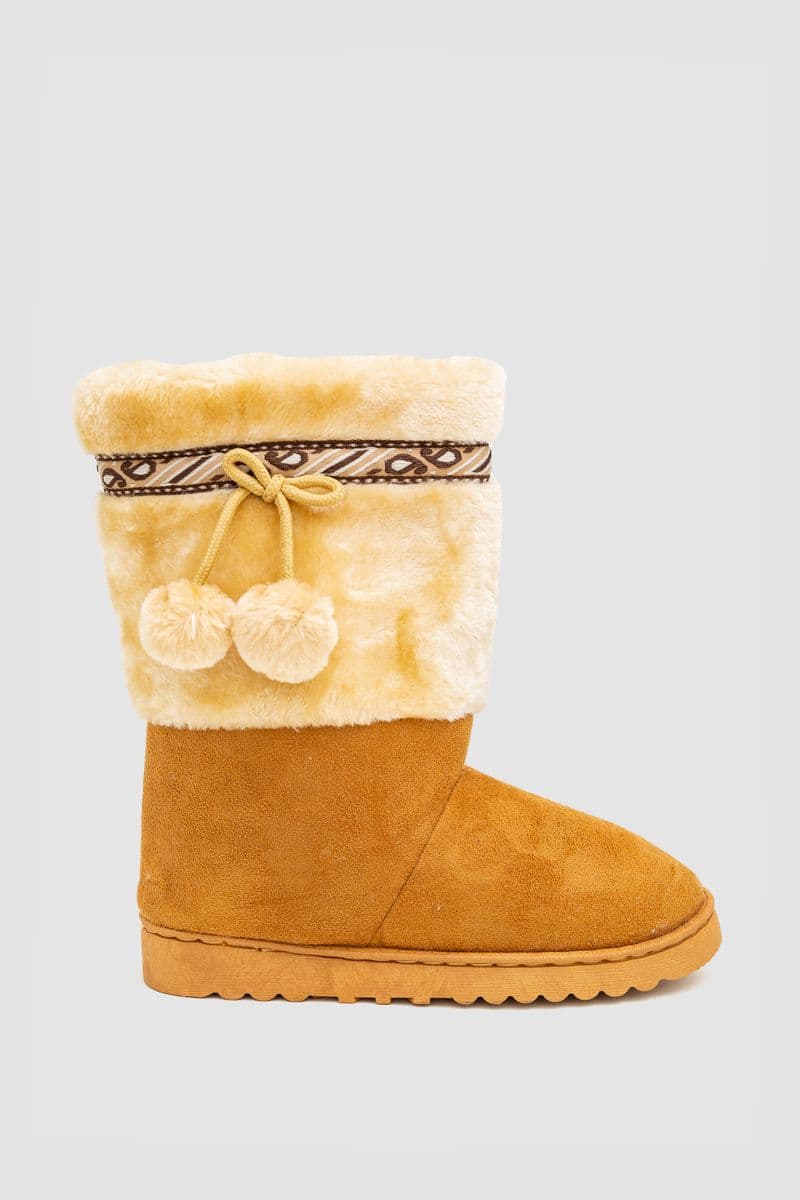 Уггі жіночі, колір бежевий, 131R152626 - зображення 1