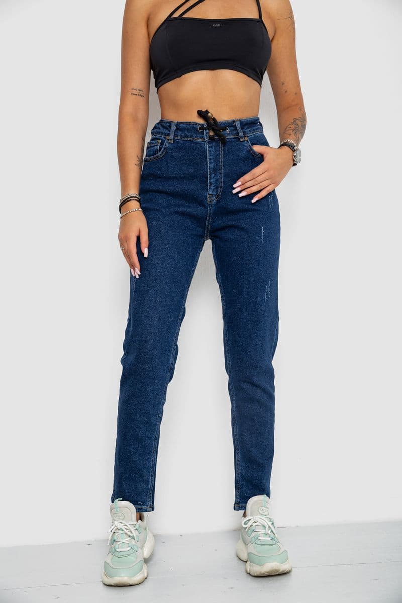 Джинси жіночі, колір синій, 244R903-1 - зображення 1