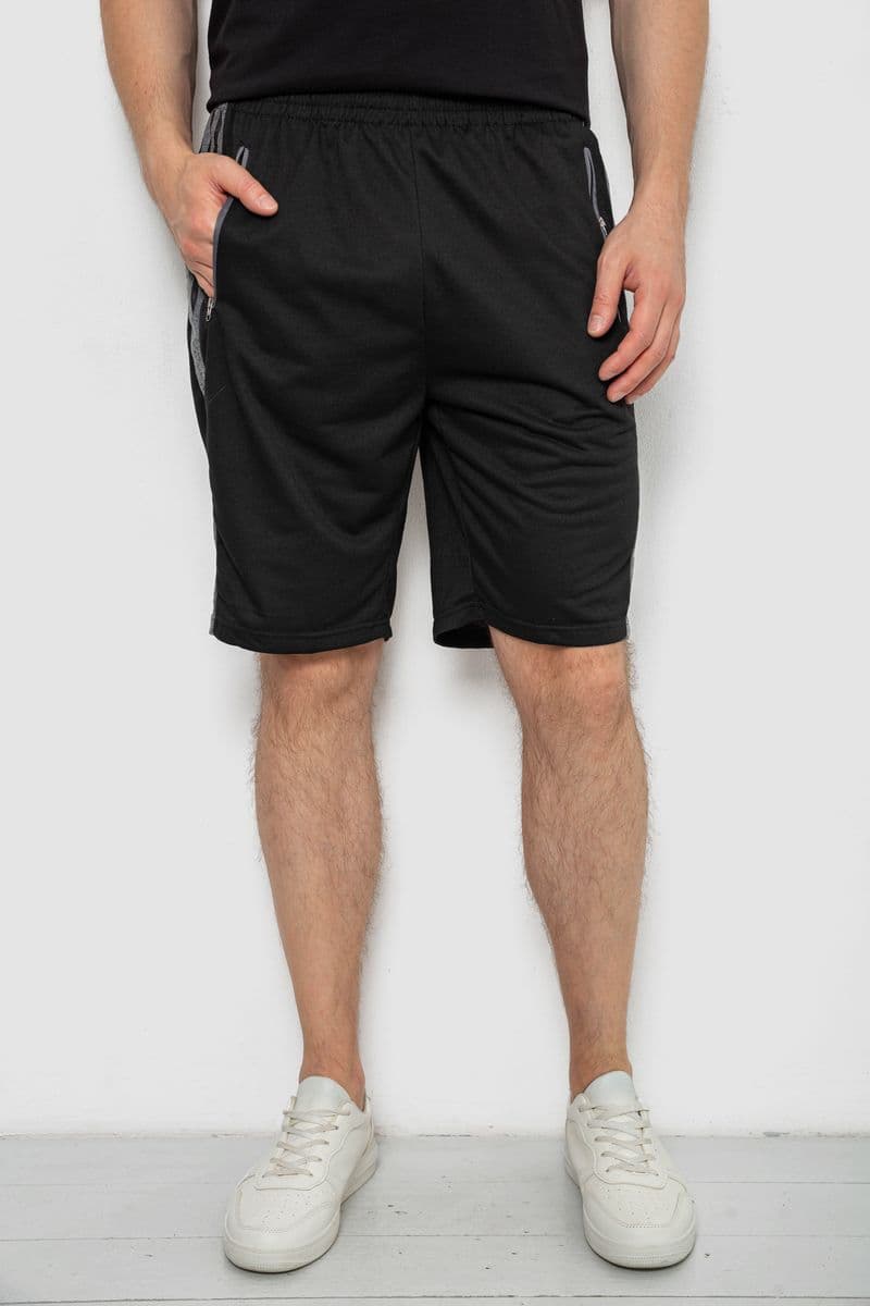 Шорти чоловічі, колір чорний, 244R6697 - зображення 1