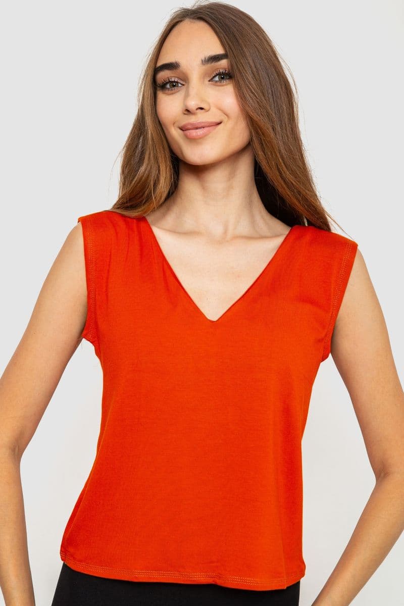 Майка жіноча, колір теракотовий, 186R302 - зображення 1