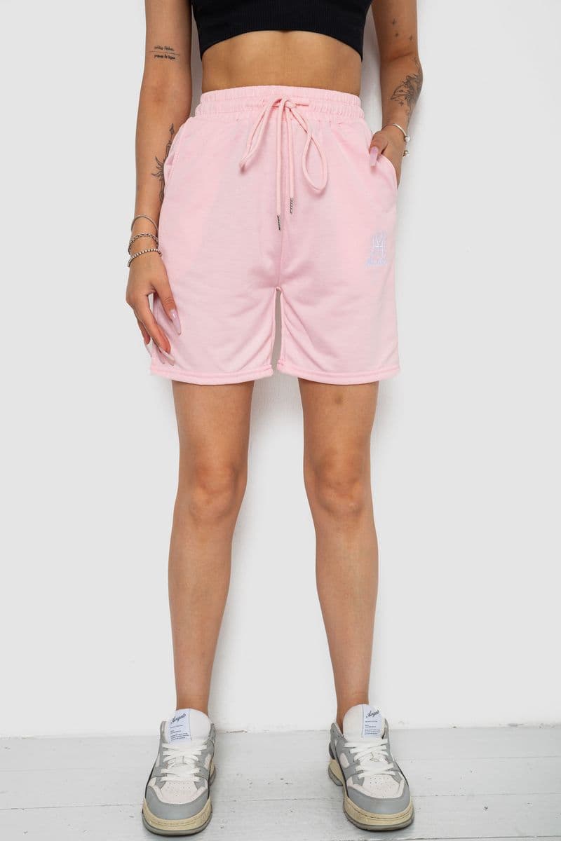 Шорти жіночі, колір рожевий, 238RJH019-1 - зображення 1