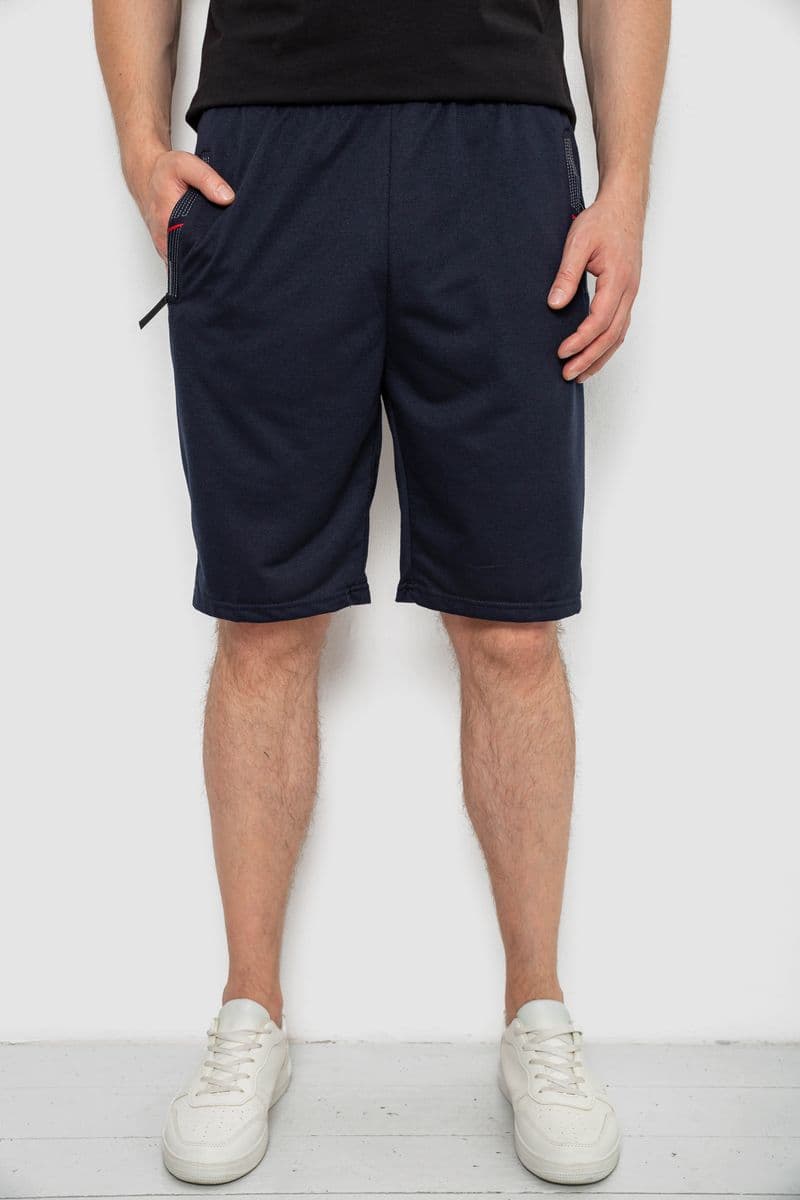 Шорти чоловічі, колір темно-синій, 244R6589 - зображення 1