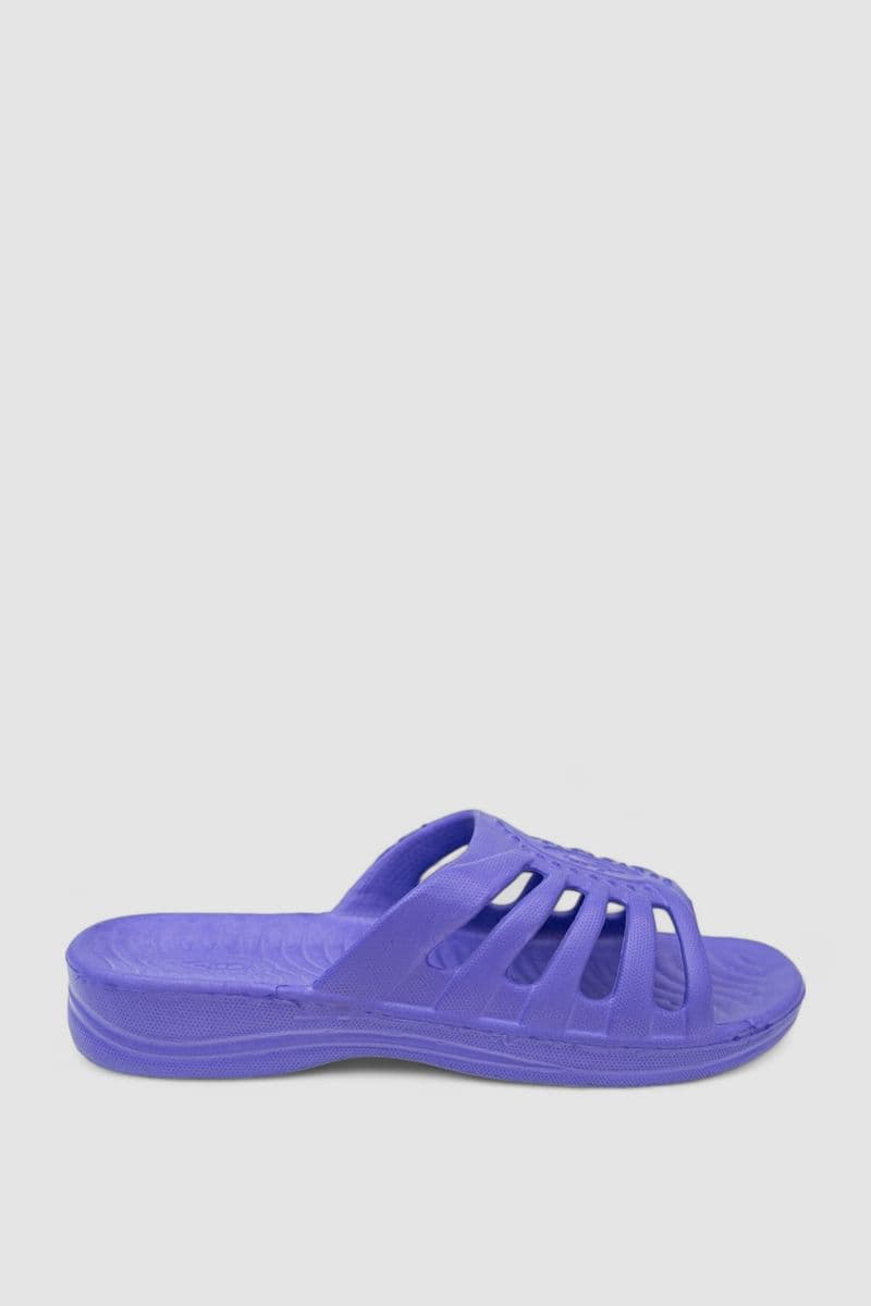 Шльопанці дитячі гумові, колір фіолетовий, 243R021 - зображення 1