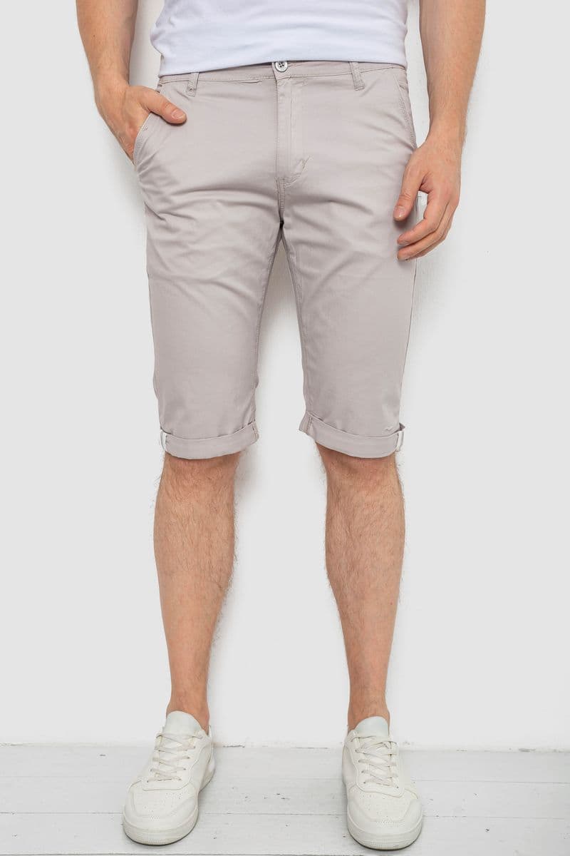 Шорти чоловічі, колір бежевий, 244RGS64-00750 - зображення 1