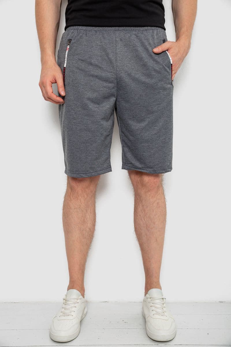 Шорти чоловічі, колір сірий, 244R6700 - зображення 1