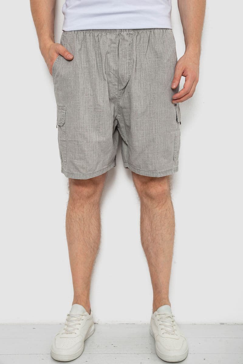 Шорти чоловічі, колір сірий, 244RB8 - зображення 1