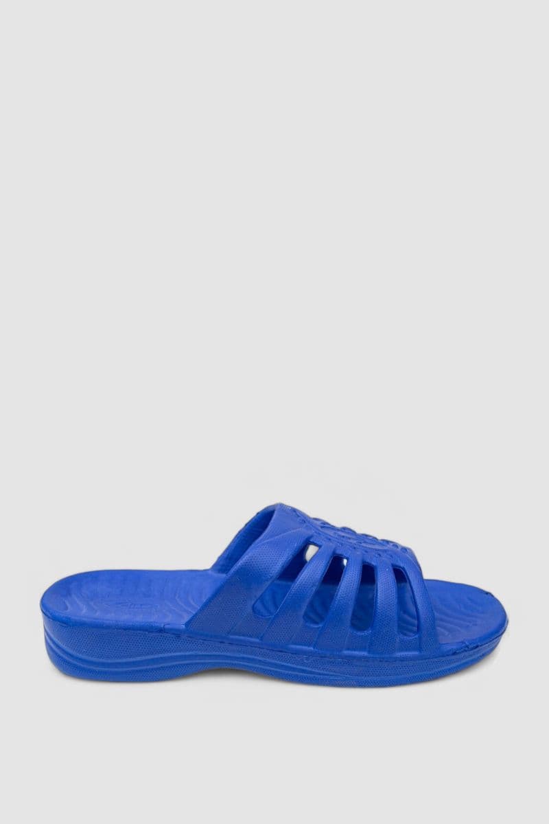 Шльопанці дитячі гумові, колір синій, 243R021 - зображення 1