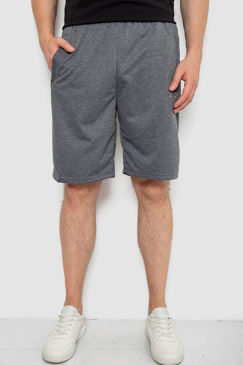 Шорти чоловічі, колір сірий, 244R6348 - зображення 1
