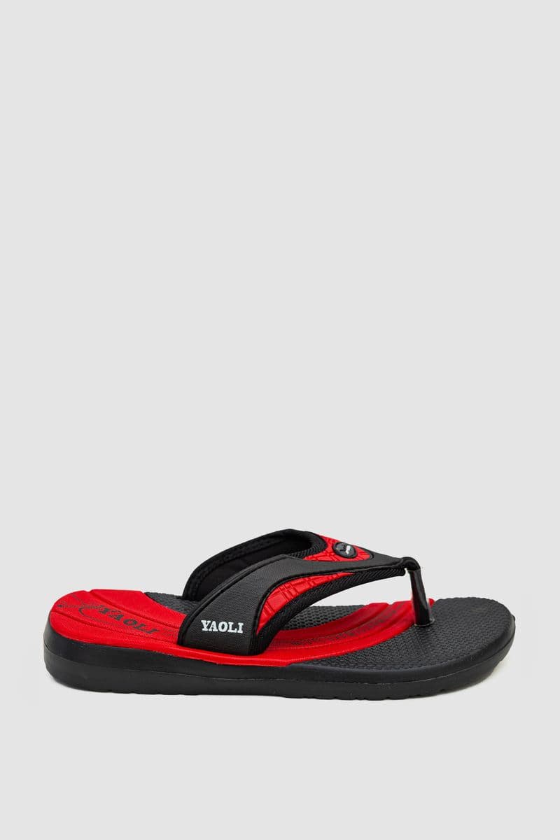 В'єтнамки дитячі, колір чорно-червоний, 243R9015B-17 - зображення 1