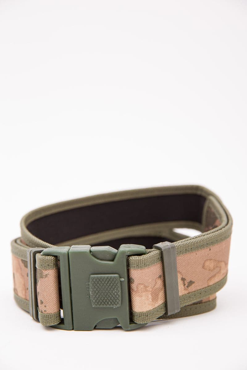 Ремінь тактичний поясний чоловічий, колір хакі, 196R55T1313 - зображення 1