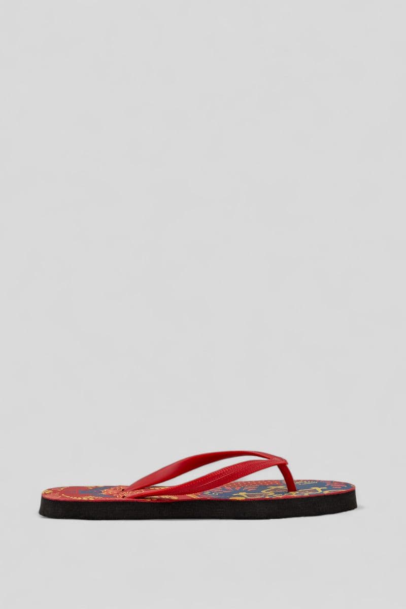 В'єтнамки жіночі, колір червоний, 244R342 - зображення 1