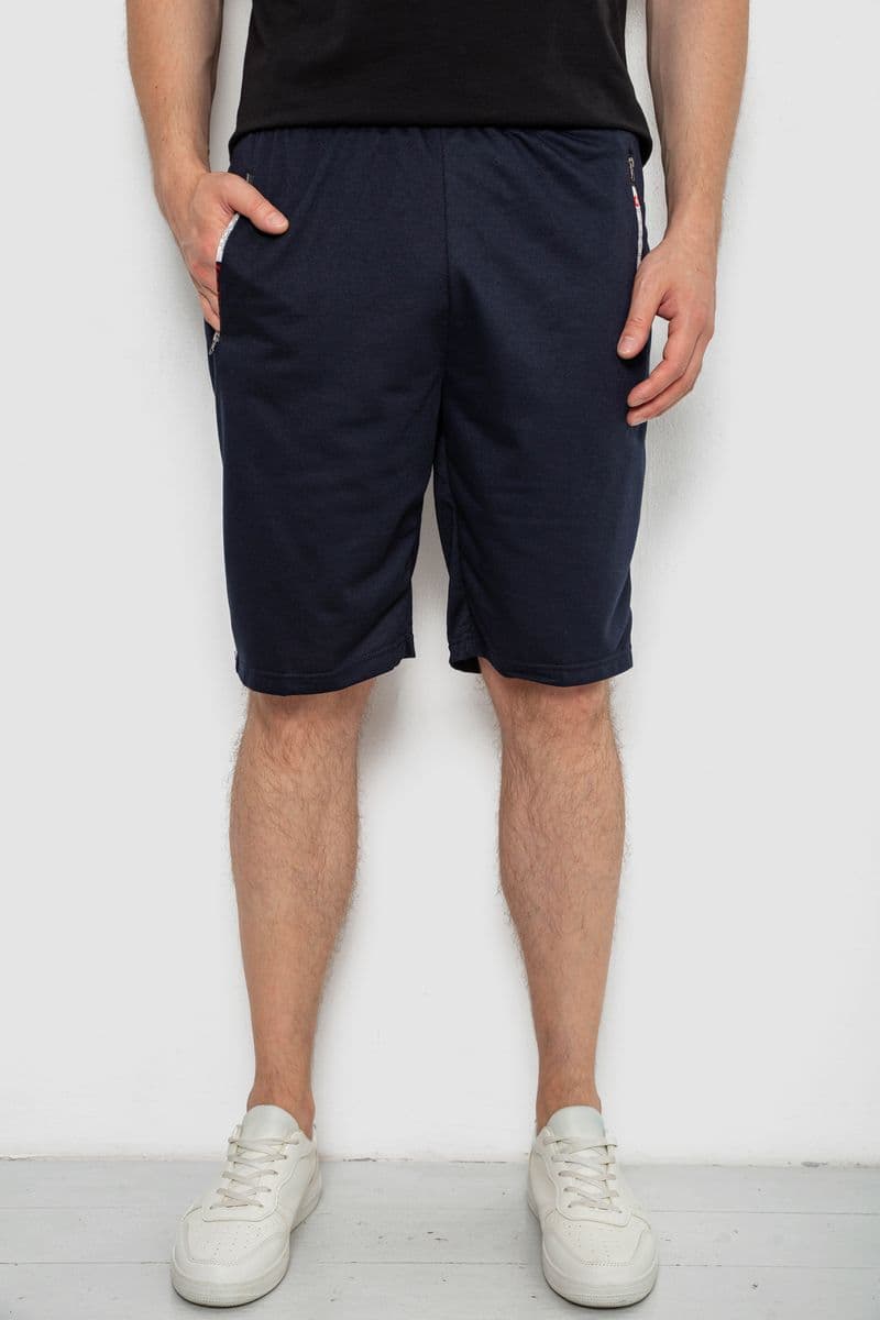 Шорти чоловічі, колір темно-синій, 244R6700 - зображення 1
