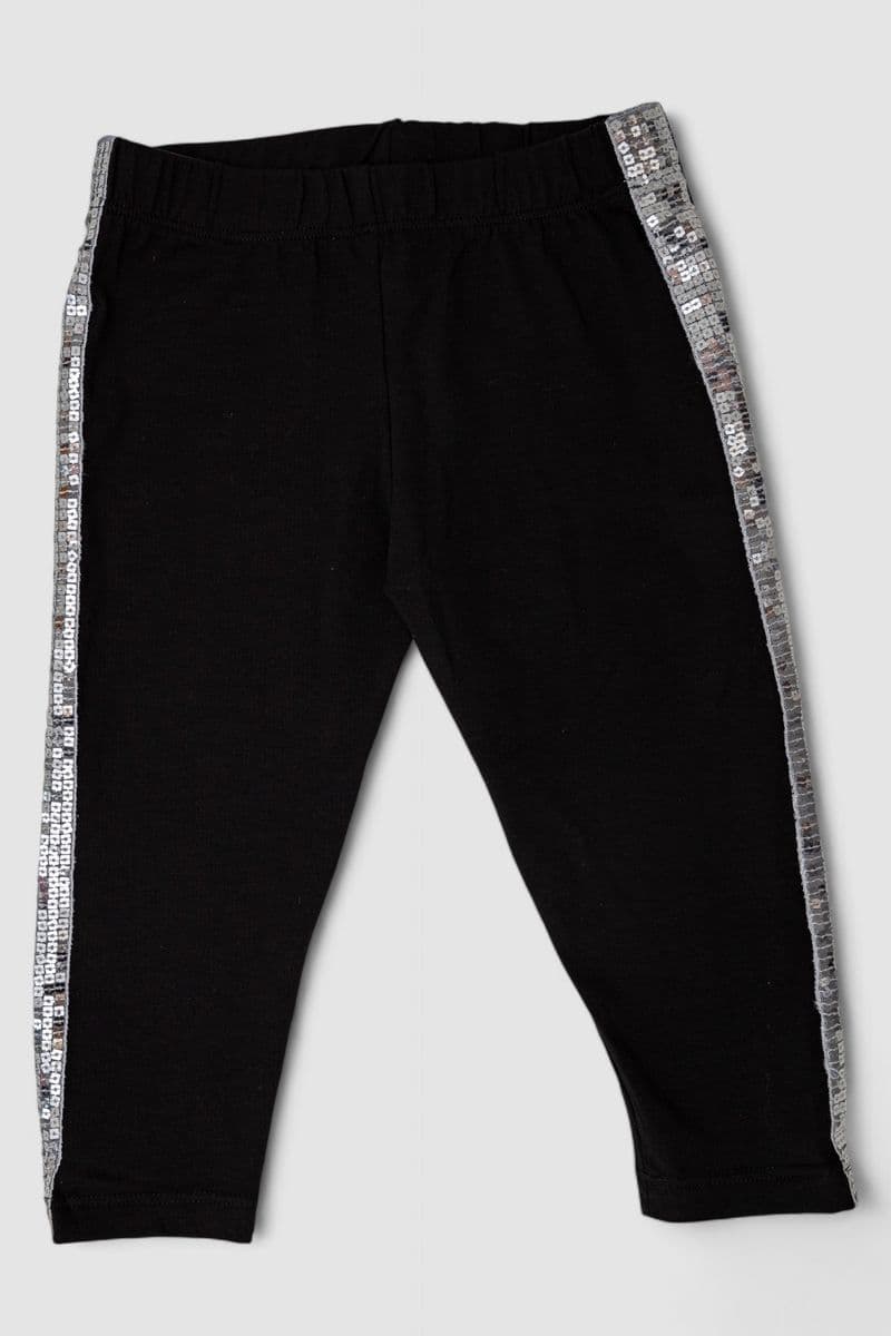 Велотреки для дівчаток, колір чорний, 247R514 - зображення 1