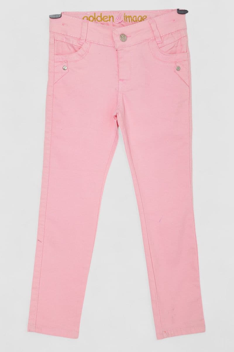 Джинси для дівчаток, колір рожевий, 247R10017 - зображення 1