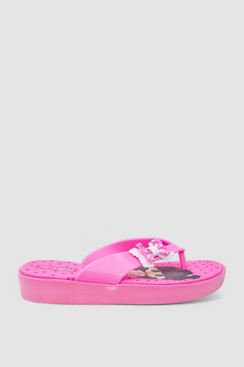 В'єтнамки дитячі для дівчаток, колір рожевий, 243R7000C-3 - зображення 1