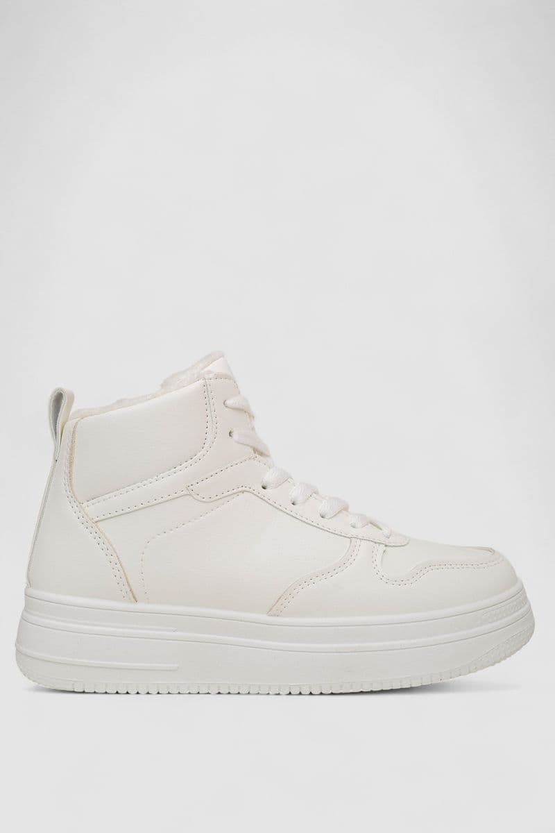 Кросівки жіночі зимові, колір білий, 248RBB15 - зображення 1