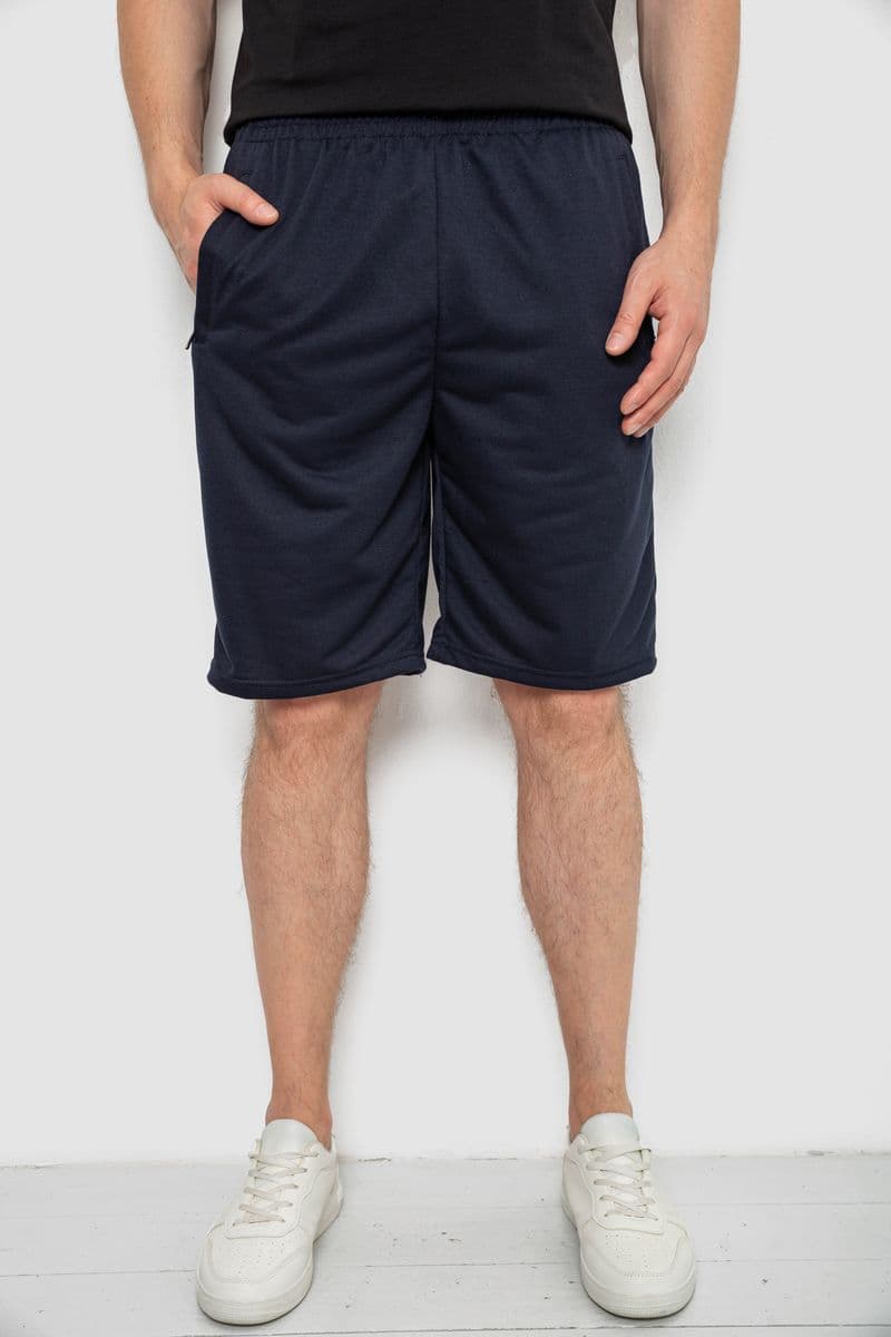 Шорти чоловічі, колір темно-синій, 244R6348 - зображення 1